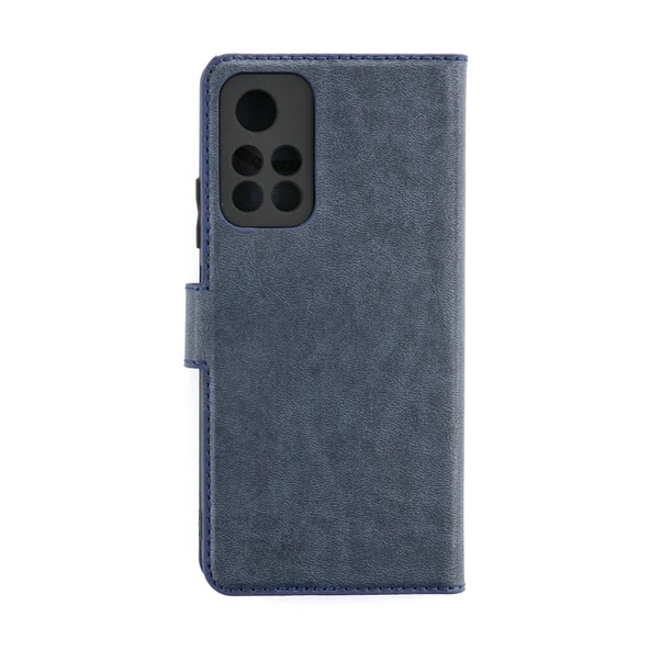 Xiaomi Redmi Note 11t Kılıf Trend S Plus Kapaklı Kılıf - Lacivert ürün görseli 1