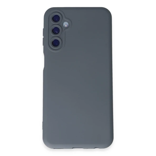 Samsung Galaxy M34 5g Kılıf Nano İçi Kadife Silikon - Gri ürün görseli 1