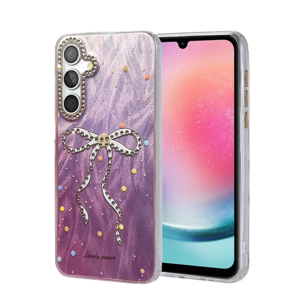 Samsung Galaxy A24 4g Kılıf Blade Aynalı Desenli Kapak - Desen 1 ürün görseli 1