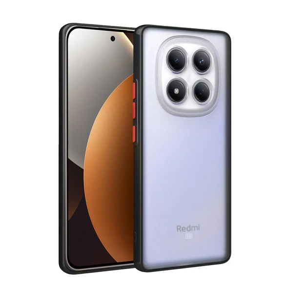 Xiaomi Redmi Note 15 Pro 5g Montreal Silikon Kapak - Siyah ürün görseli 1