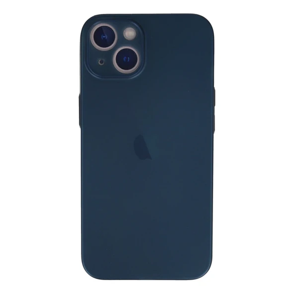Apple İphone 13 Mini Kılıf Pp Ultra İnce Kapak - Mavi ürün görseli 1