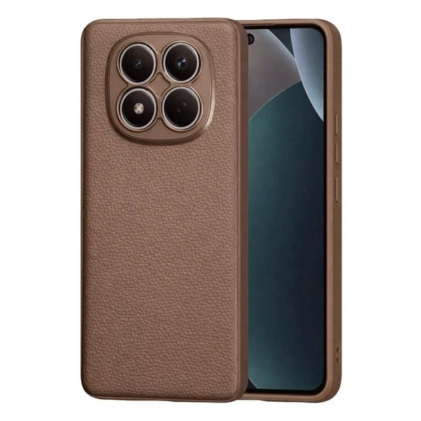 Xiaomi Redmi Note 15 Pro 4g Thermax Silikon Kılıf - Kahverengi ürün görseli 1