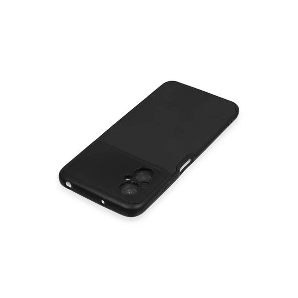 Xiaomi Poco M5 Kılıf Loop Deri Silikon - Siyah - Resim 3