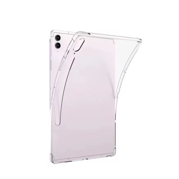 Samsung Galaxy Tab S10 Fe Plus 13.1 Kılıf Anti Shock Tablet Silikon - Şeffaf ürün görseli 1
