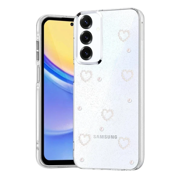 Samsung Galaxy S25 Plus Fiyonk Desenli Kapak - Desen 10 ürün görseli 1