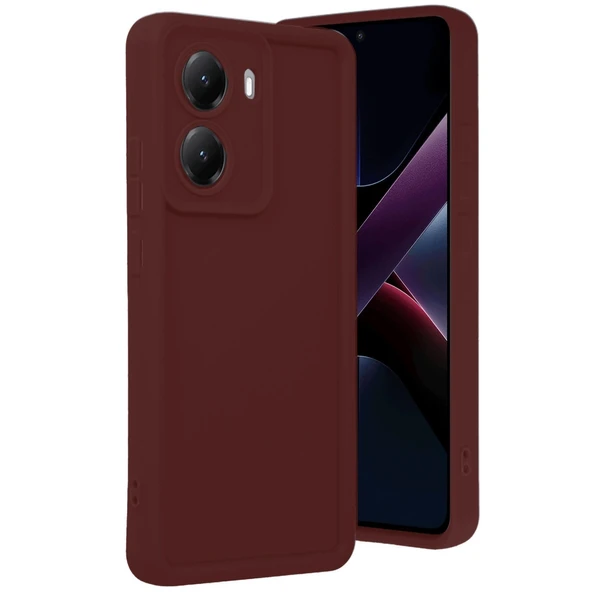 Xiaomi Poco X7 Pro Viera Silikon - Bordo ürün görseli 1