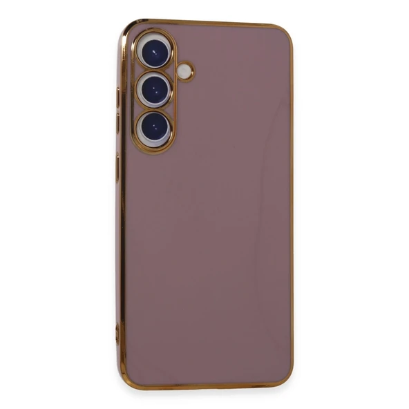 Samsung Galaxy S24 Kılıf Volet Silikon - Mor ürün görseli 1