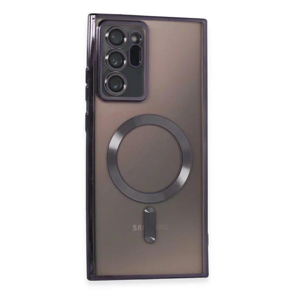 Samsung Galaxy Note 20 Ultra Kılıf Kross Magneticsafe Kapak - Mor ürün görseli 1