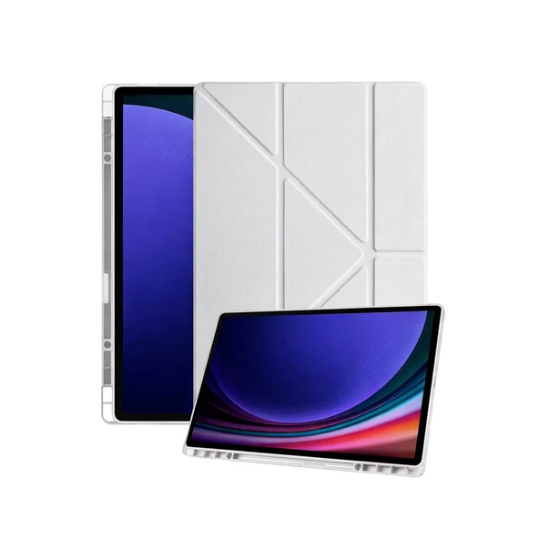 Samsung Galaxy X930 Tab S11 Ultra 14.6 Kalemlikli Mars Tablet Kılıfı - Gri ürün görseli 1