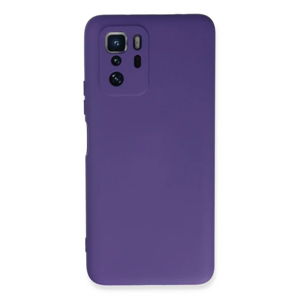 Xiaomi Poco X3 Gt Kılıf Nano İçi Kadife Silikon - Mor ürün görseli 1
