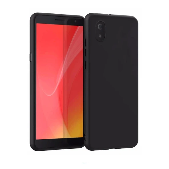 Tcl L7 Kılıf First Silikon - Siyah ürün görseli 1