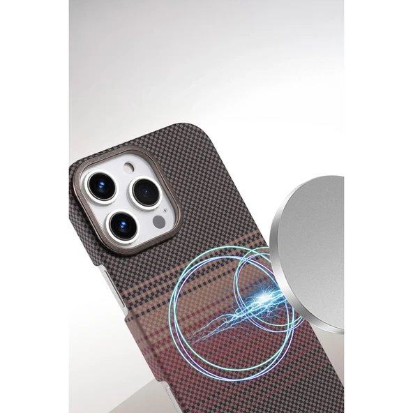 Apple İphone 16 Pro Vega Magsafe Kapak - Siyah - Resim 2