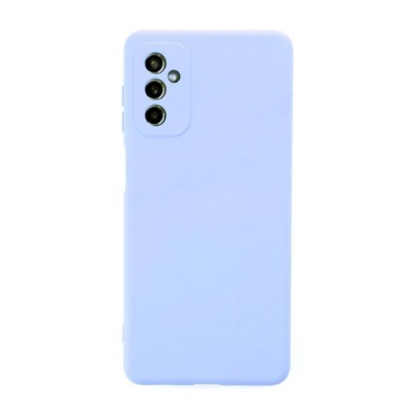 Samsung Galaxy M52 5g Kılıf Nano İçi Kadife Silikon - Lila ürün görseli 1