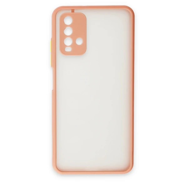 Xiaomi Redmi 9t Kılıf Montreal Silikon Kapak - Pembe ürün görseli 1