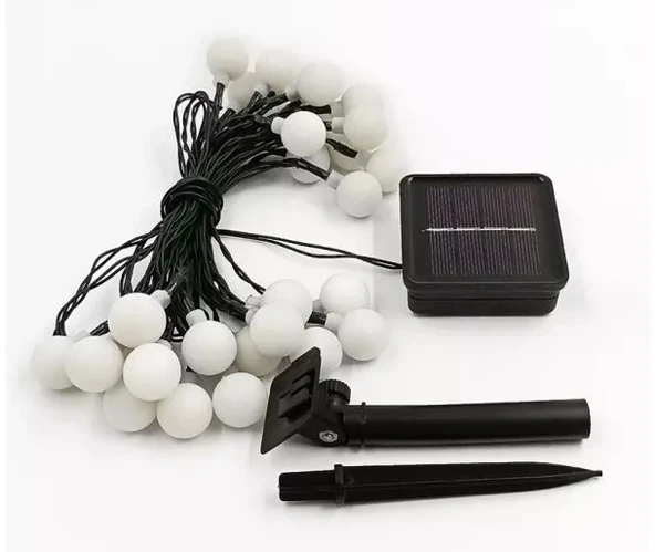 Solar 5m 28 Led Top Rgb Siyah Kablolu ürün görseli 1