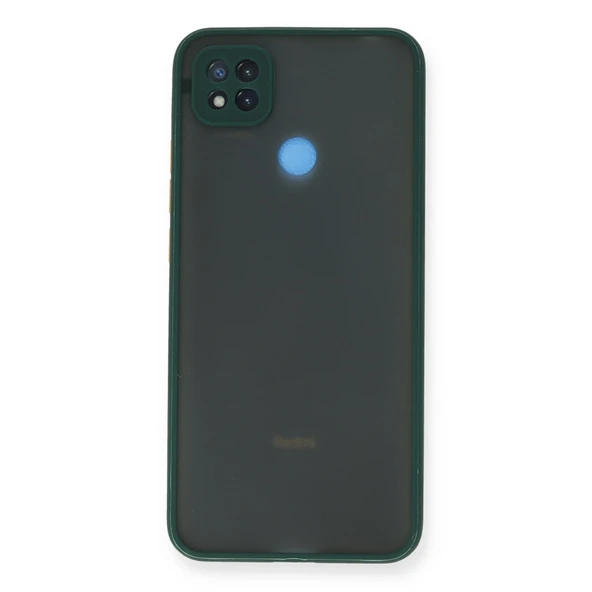 Xiaomi Redmi 9c Kılıf Montreal Silikon Kapak - Yeşil ürün görseli 1