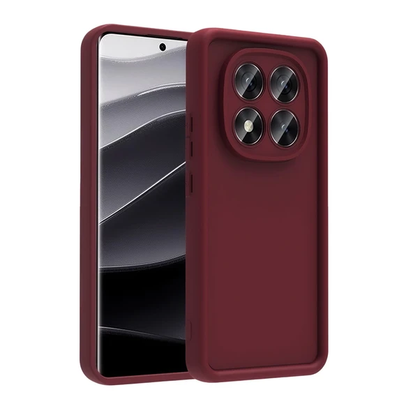 Xiaomi Redmi Note 15 Pro 4g Viera Silikon - Bordo ürün görseli 1