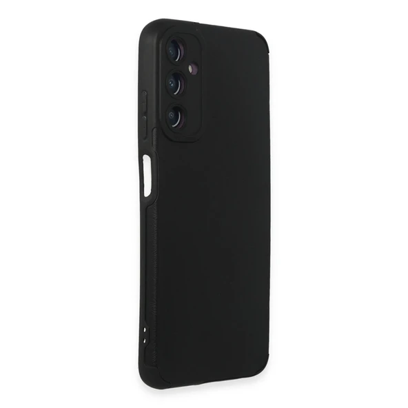 Samsung Galaxy A05s Kılıf Loop Deri Silikon - Siyah - Resim 2