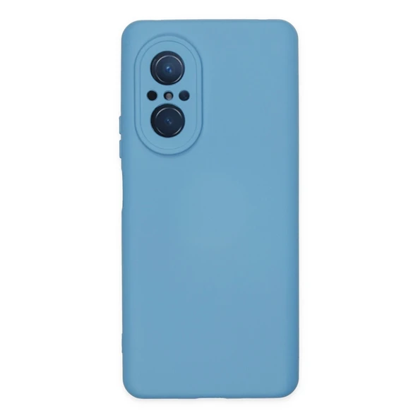 Huawei Nova 9 Se Kılıf Nano İçi Kadife Silikon - Mavi ürün görseli 1