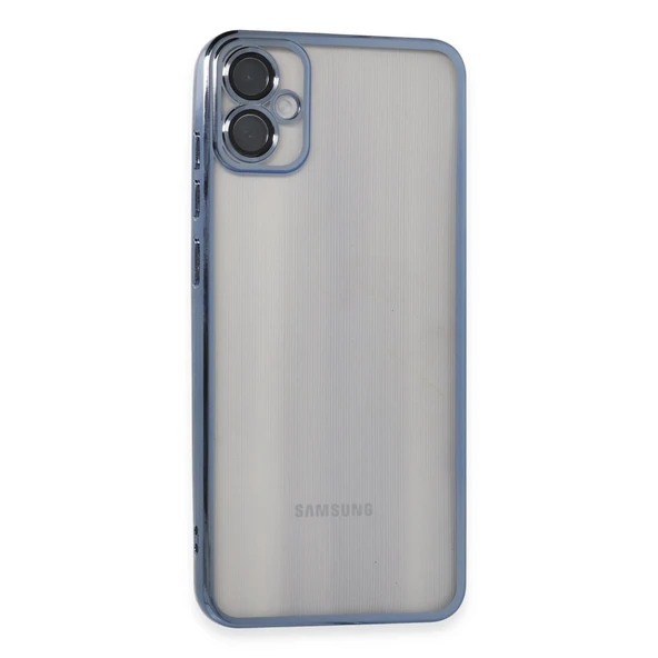 Samsung Galaxy A05 Kılıf Razer Lensli Silikon - Lacivert ürün görseli 1