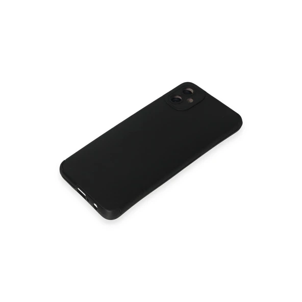 Samsung Galaxy A05 Kılıf Loop Deri Silikon - Siyah - Resim 4