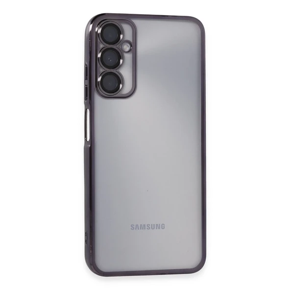 Samsung Galaxy A05s Kılıf Razer Lensli Silikon - Mor ürün görseli 1