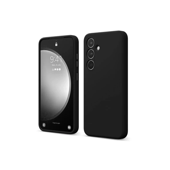 Samsung Galaxy A14 4g Kılıf First Silikon - Siyah ürün görseli 1