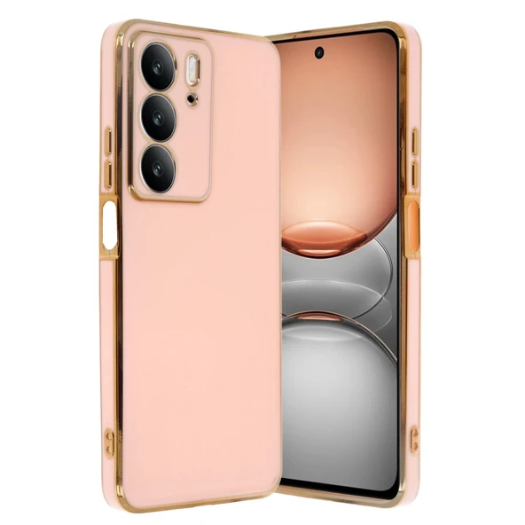 Realme C75 4g Kılıf Volet Silikon - Pembe ürün görseli 1