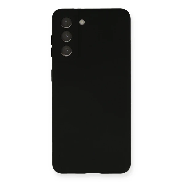 Samsung Galaxy S21 Kılıf Nano İçi Kadife Silikon - Siyah ürün görseli 1