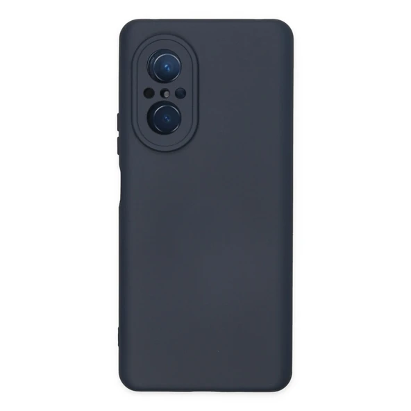Huawei Nova 9 Se Kılıf Nano İçi Kadife Silikon - Lacivert ürün görseli 1