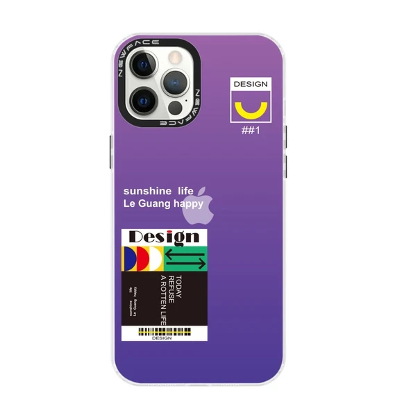 Apple İphone 12 Pro Max Kılıf Estoril Desenli Kapak - Estoril - 4 ürün görseli 1