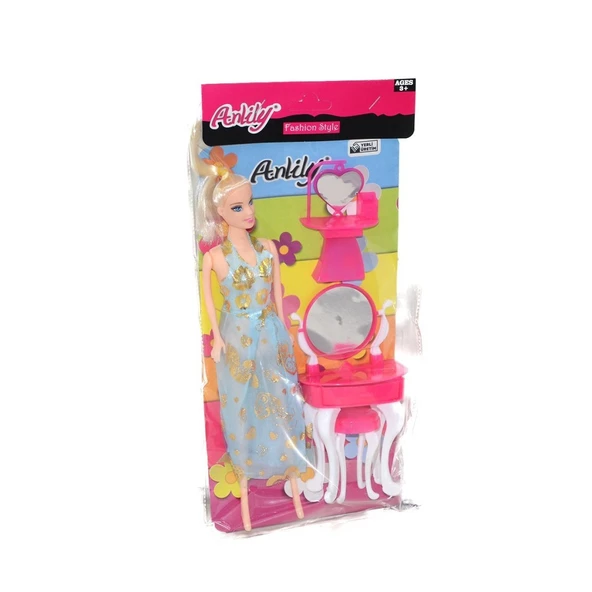 02260  Anlily Makyaj Masalı Bebek / Kartela / +3 yaş ürün görseli 1