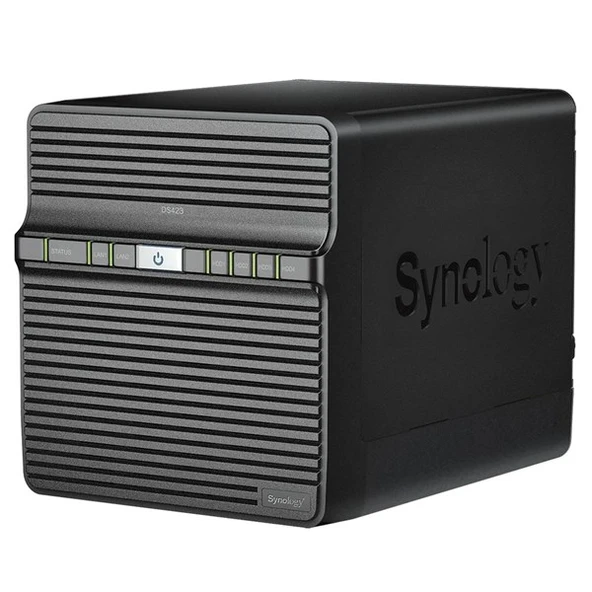 SYNOLOGY 4diskli Realtek QC-2GB RAM-2-Gigabit Nas Server DS423 - Resim 2