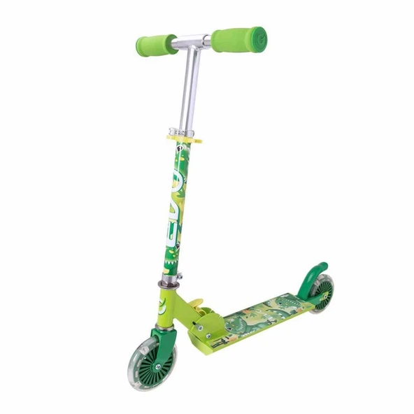 2 Tekerlekli Katlanabilir Inline Işıklı Scooter ürün görseli 1