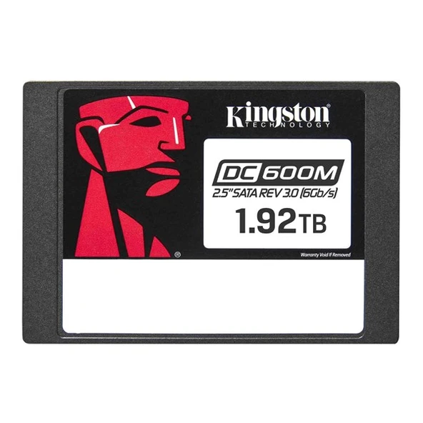 KINGSTON 1.92TB 2.5" DC600M SEDC600M/1920G 560/530MB/s Enterprise Sata-3 SSD Disk ürün görseli 1