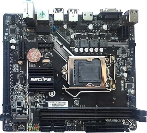SecLife H81DA1 DDR3 PCIe 16X v2.0 1150p mATX ürün görseli 1