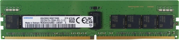 SAMSUNG 32GB DDR4 RDIMM 3200MHz 2Rx4 SUNUCU RAM M393A4G43AB3-CWE ürün görseli 1