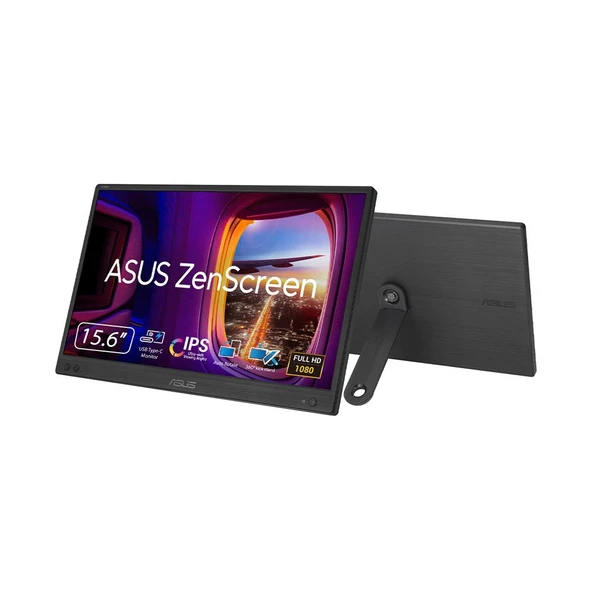 ASUS 15.6" IPS ZENSCREEN MB166CR USB-C Taşınabilir Monitör (1920 X 1080) ürün görseli 1
