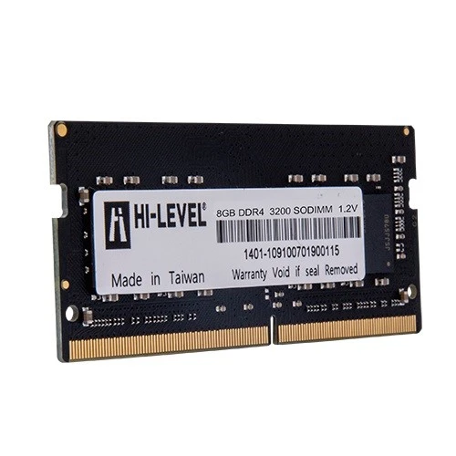 HI-LEVEL 8GB DDR4 3200MHZ NOTEBOOK RAM VALUE HLV-SOPC25600D4/8G ürün görseli 1