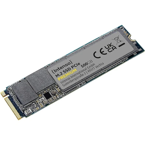 INTENSO 500GB PREMIUM 3835450 2100- 1700MB/s M2 PCIe NVMe Gen3 Disk ürün görseli 1