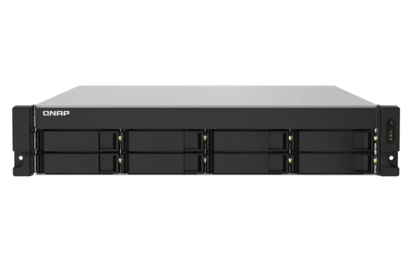 QNAP 8diskli Alpine AL324 QC-4GB RAM-10GbE Rack Nas Server TS-832PXU-RP ürün görseli 1