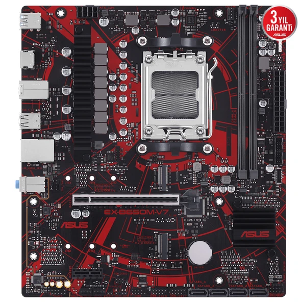 ASUS EX-B650M-V7 DDR5 HDMI PCIE 5.0 AM5 mATX ürün görseli 1
