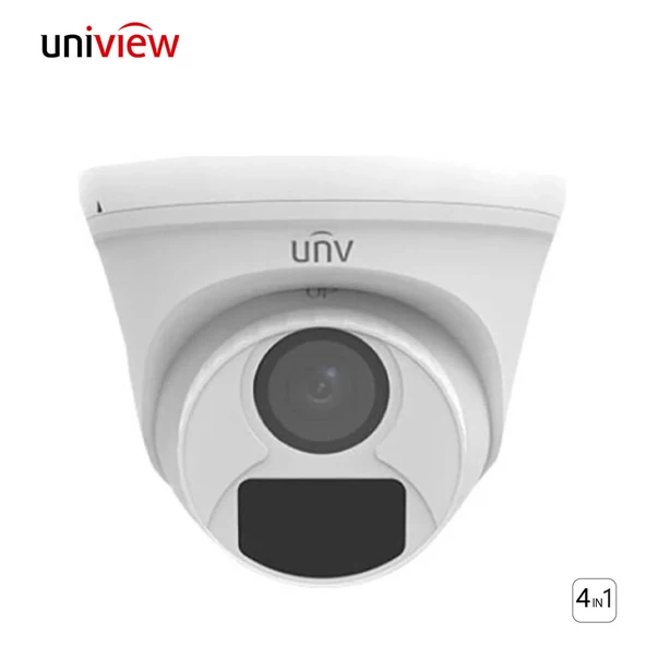 UNV 2MP Dome 2.8mm ColorHunter Analog Kamera UAC-T112-F28-W ürün görseli 1