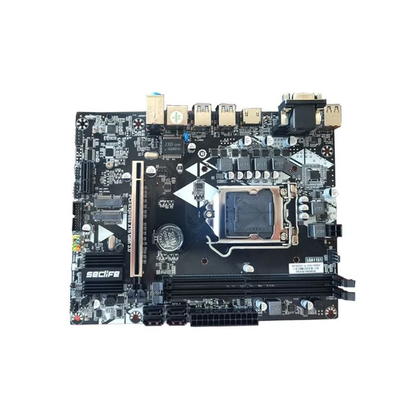 SecLife H310DA DDR4 HDMI PCIe 16X v3.0 1151p 6/7/8/9th mATX ürün görseli 1
