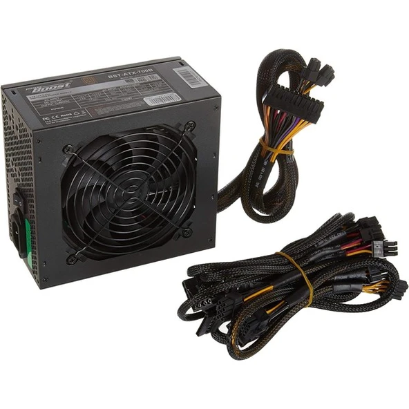 POWERBOOST 700W 80+ BRONZE BRIO BST-ATX700BEU Power Supply ürün görseli 1