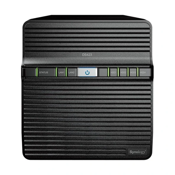 SYNOLOGY 4diskli Realtek QC-2GB RAM-2-Gigabit Nas Server DS423 ürün görseli 1
