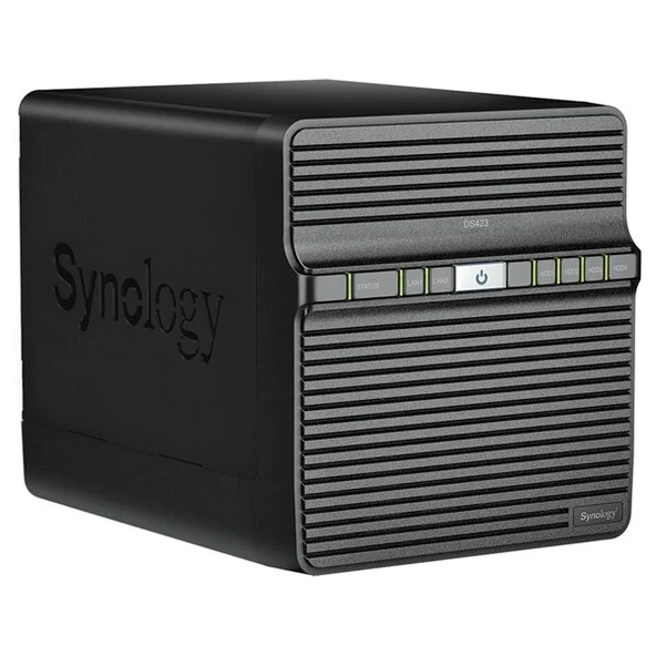 SYNOLOGY 4diskli Realtek QC-2GB RAM-2-Gigabit Nas Server DS423 - Resim 6