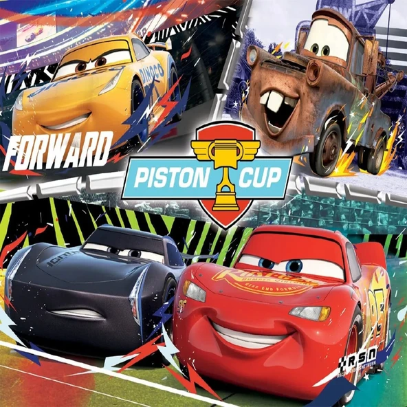 CR714 KS, Cars / 100 Parça Puzzle - Resim 3