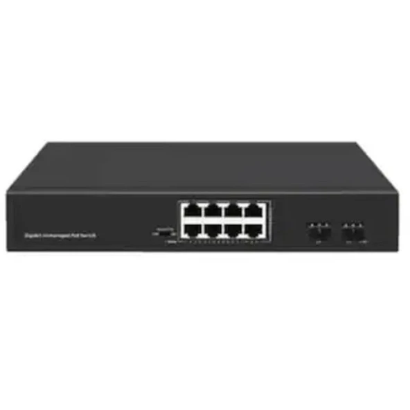ODS 8port PoE 120w 1-SFP 10/100 Yönetilemez Switch 08ODS-8P2U1S ürün görseli 1