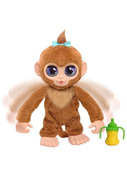 Furreal Sesli ve İnteraktif Yavru Maymun Fıstık Peluş Oyuncak ürün görseli 1